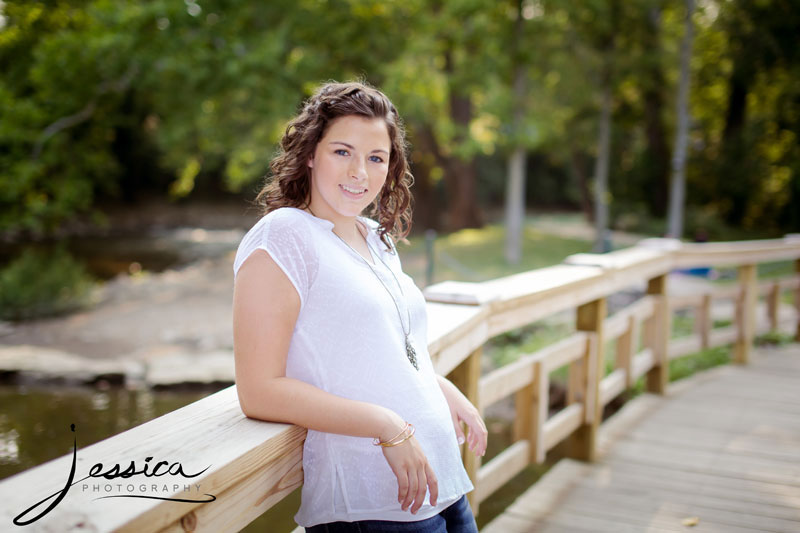 Senior portrait of Kristina Cooley in Gahanna Ohio