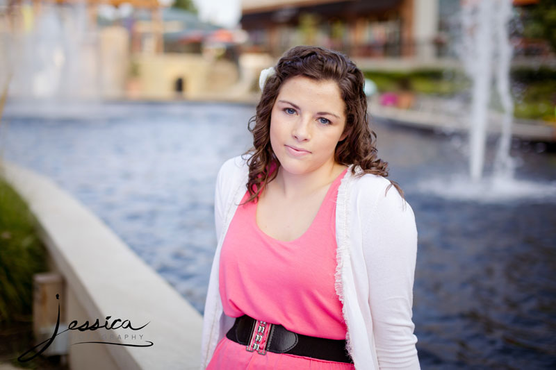 Senior portrait in Gahanna Ohio