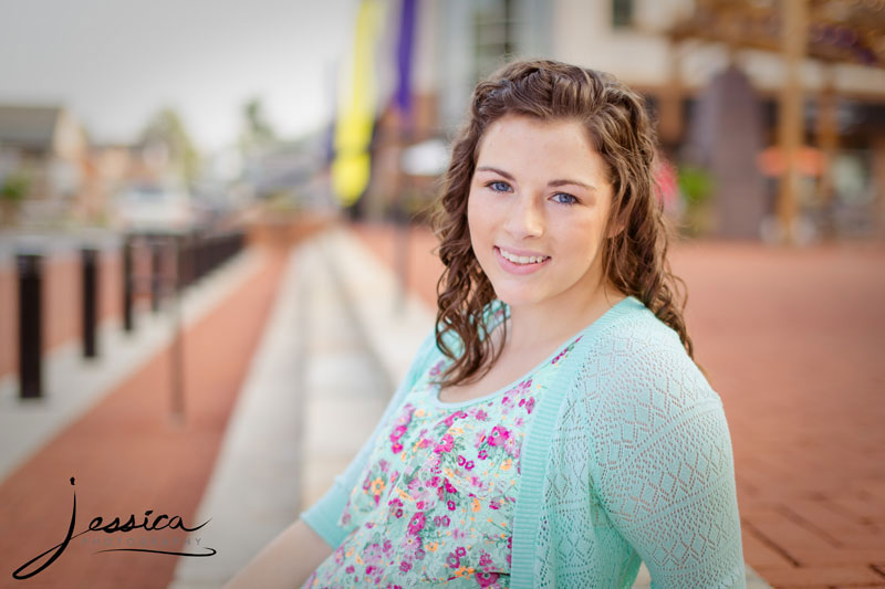 Senior portrait of Kristina Cooley