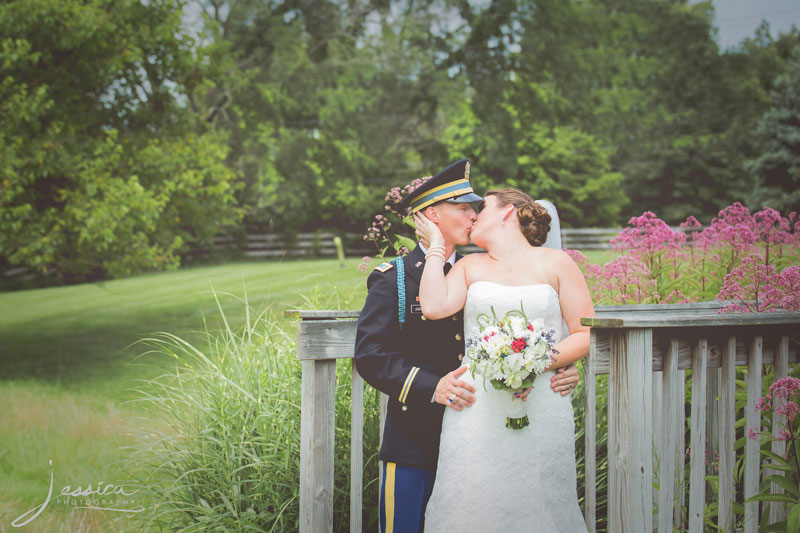 Wedding portraits of John Janning and Samantha Norris Janning