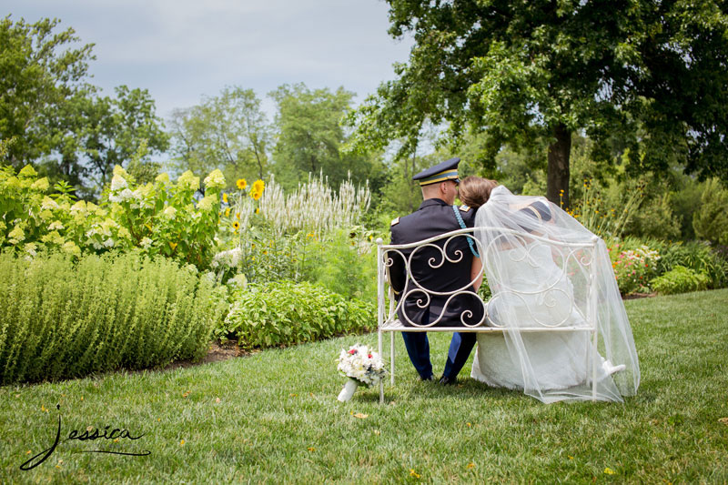 Wedding portraits at Jorgensen Farms