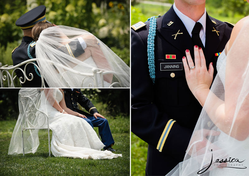 Wedding portraits at Jorgensen Farms