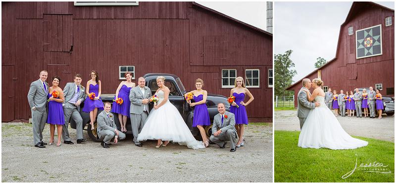 Bridal party pics