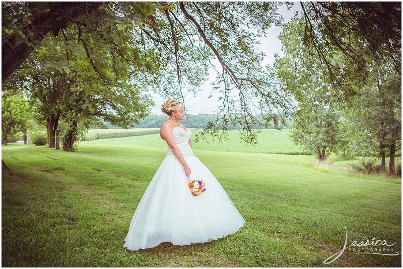 Bridal portrait