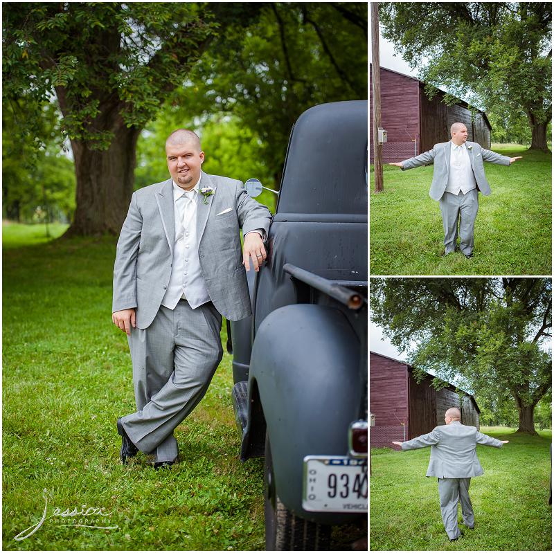 Groom's portrait