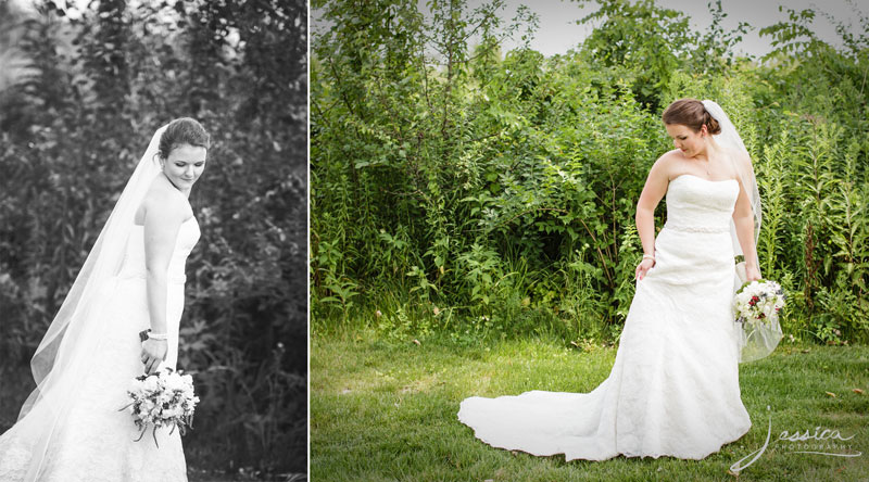 Wedding portraits of Samantha Janning