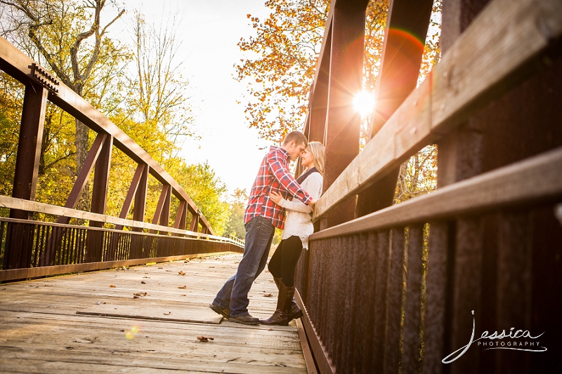 Engagement Portraits of Nathan Bidwell and Kaylee Wellman
