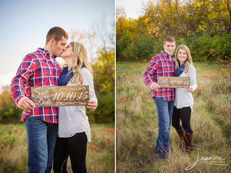 "Save the Date" Engagement Portraits