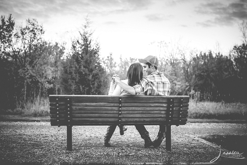 Engagement Portraits at Prairie Oaks Metro Park