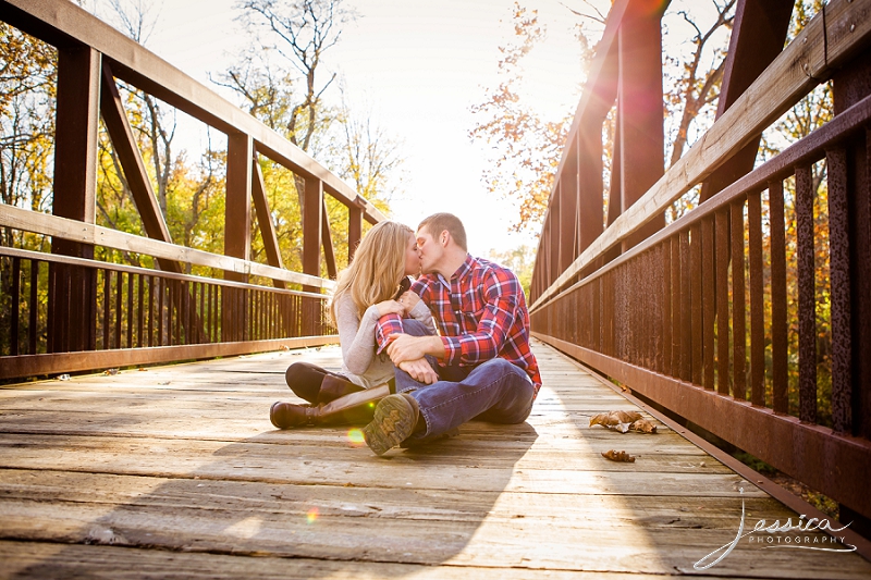 Engagement Portraits of Nathan Bidwell and Kaylee Wellman