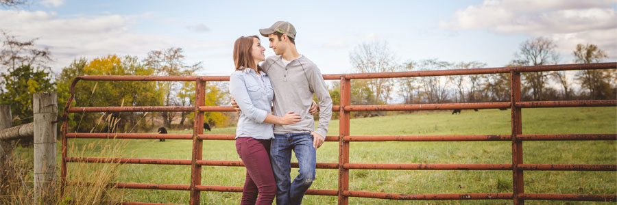 Engagement Portraits of AJ Joseph and Mikaela Smith