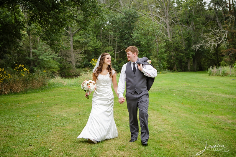 Wedding pictures of Mike and Sarah Yoder