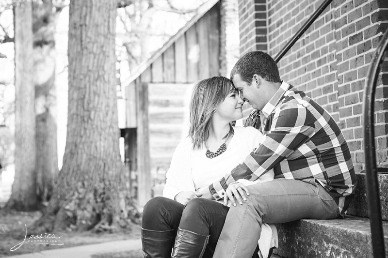 Engagement Portrait of Anndra Ropp and Joel Roby