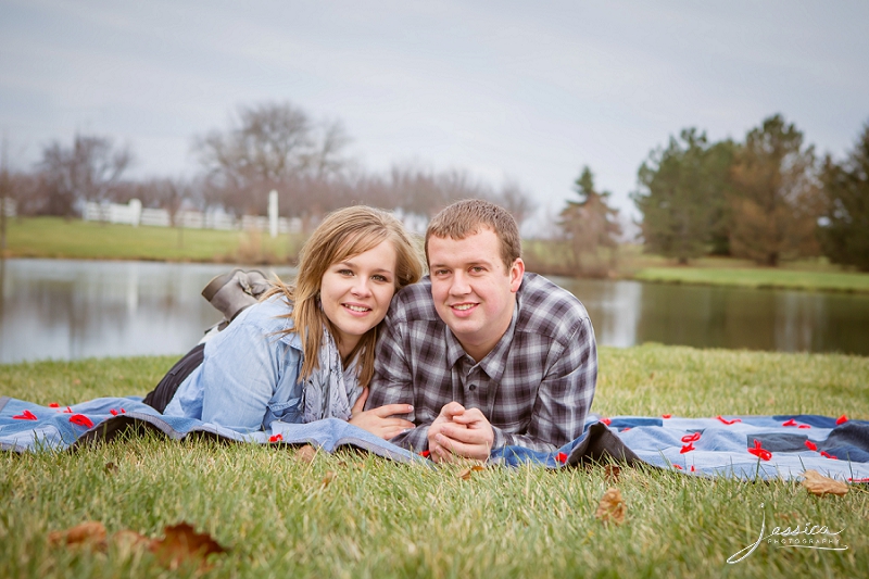 Engagement Portrait of Joel Roby and Anndra Ropp
