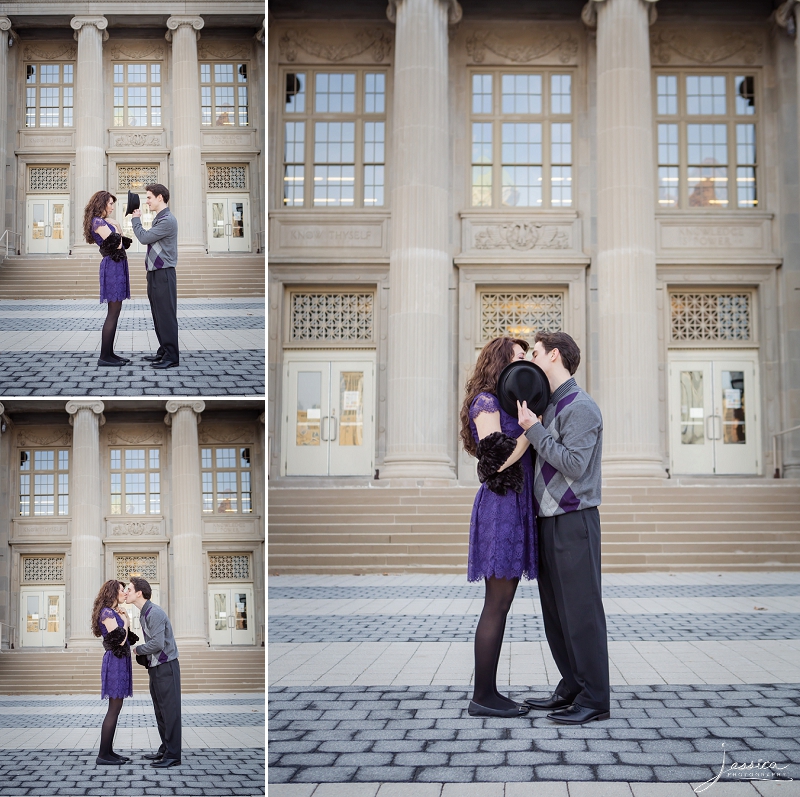 Engagement Pictures in Columbus Ohio of Kendrah Machiondo and Matthew Betz
