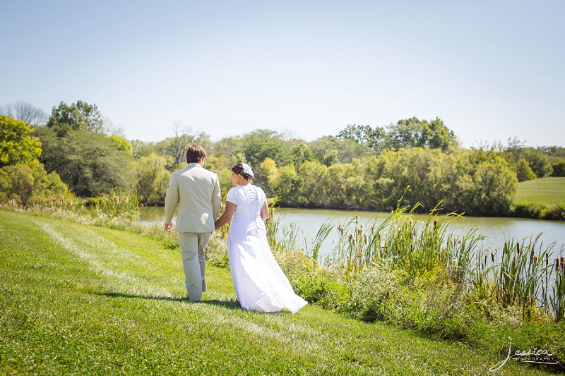 Wedding pictures of Evan and Amanda Yoder