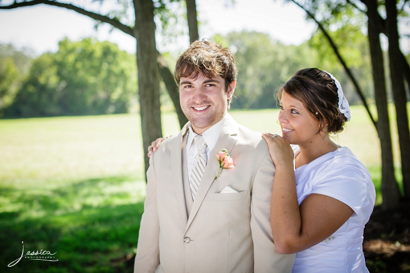 Wedding pictures of Evan and Amanda Yoder