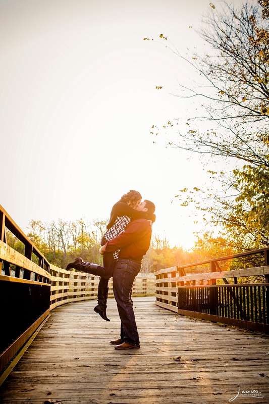 Engagement Portraits of Aaron Maze and Erica Hess