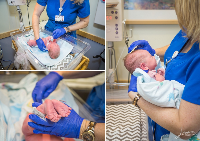 Newborn Baby Pics, First Bath