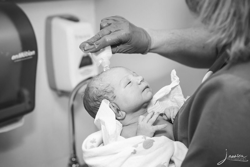 Newborn Baby Pics, First Bath