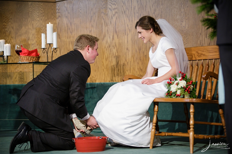 Foot washing picture