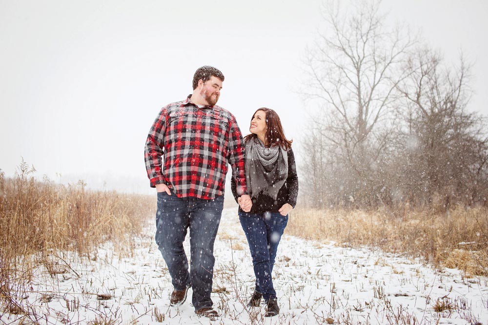 Snow Engagement Pictures (1)