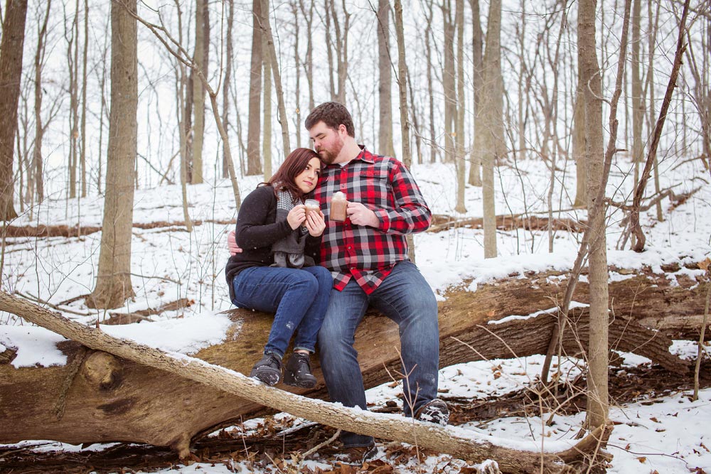 Snow Engagement Pictures (10)