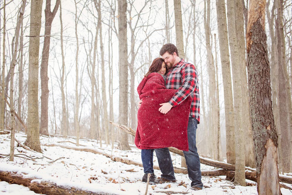 Snow Engagement Pictures (16)