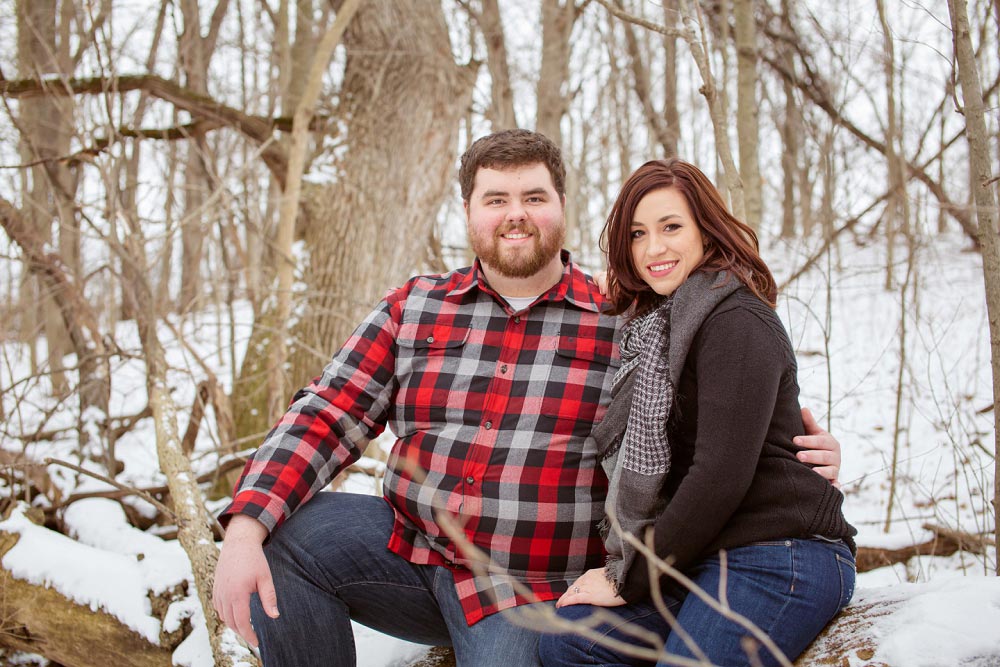 Snow Engagement Pictures (2)