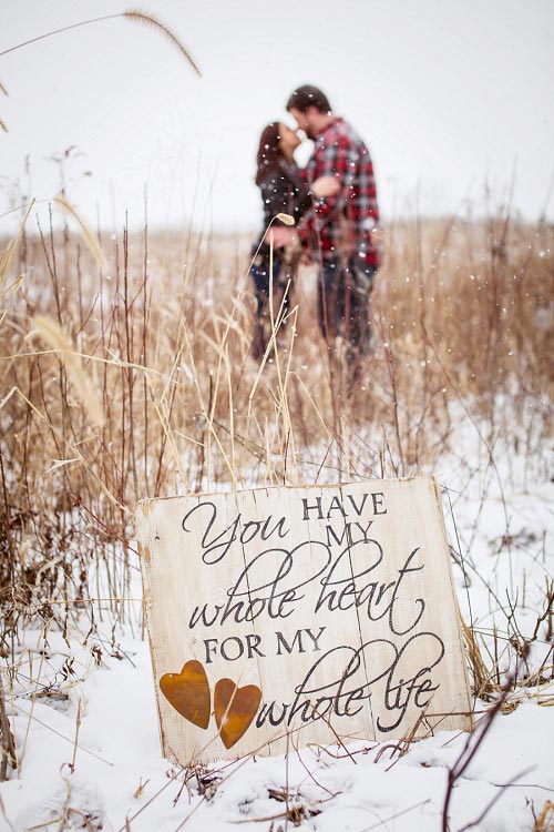 Snow Engagement Pictures (22)