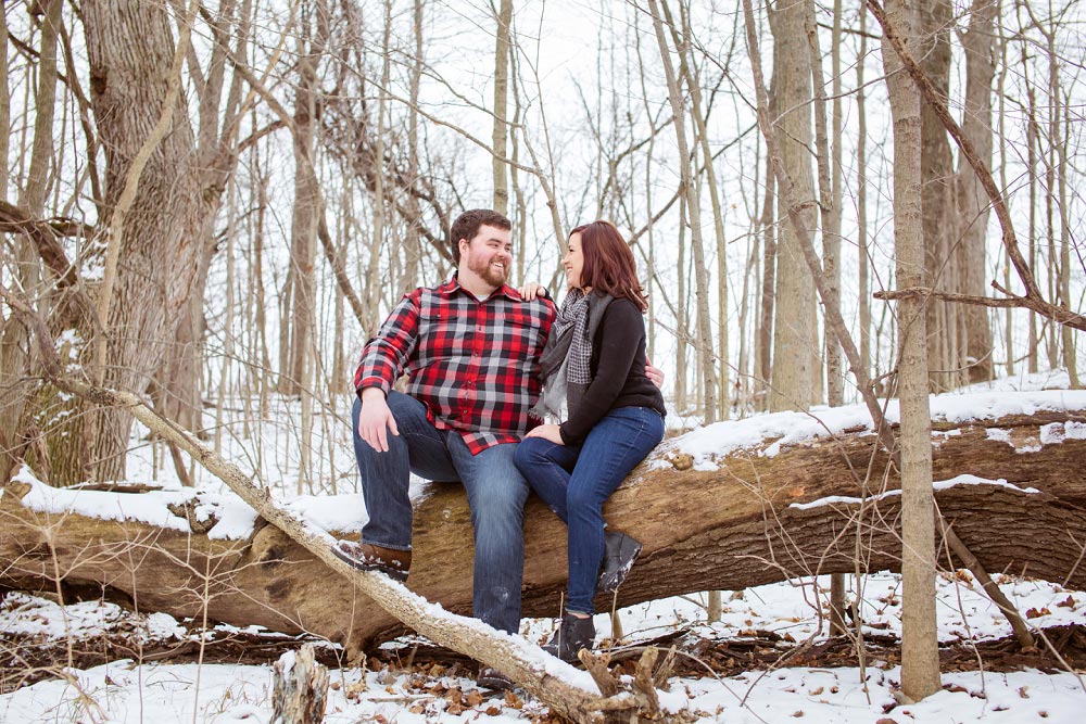 Snow Engagement Pictures (3)