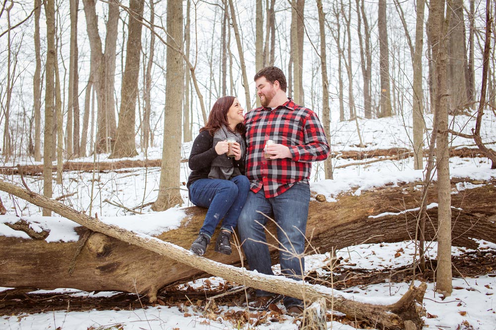 Snow Engagement Pictures (7)